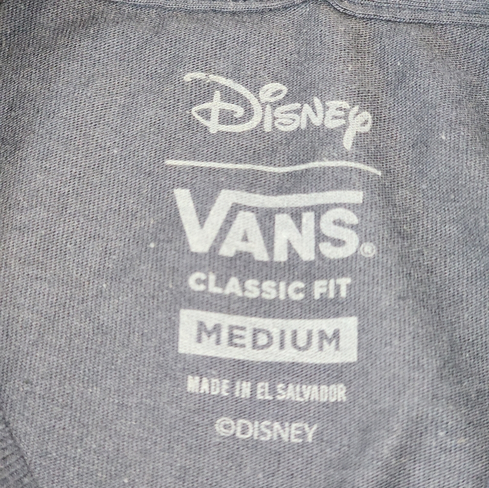 Disney VANS - KIDS Navy Blue Magic Kingdom T-Shirt - WDW 50th - Size M - NWT - Picture 5 of 7